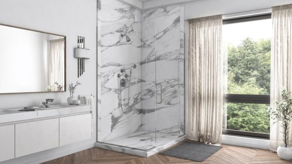2 Panel Corner Shower