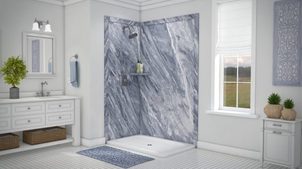 2wall Shower 60x80in