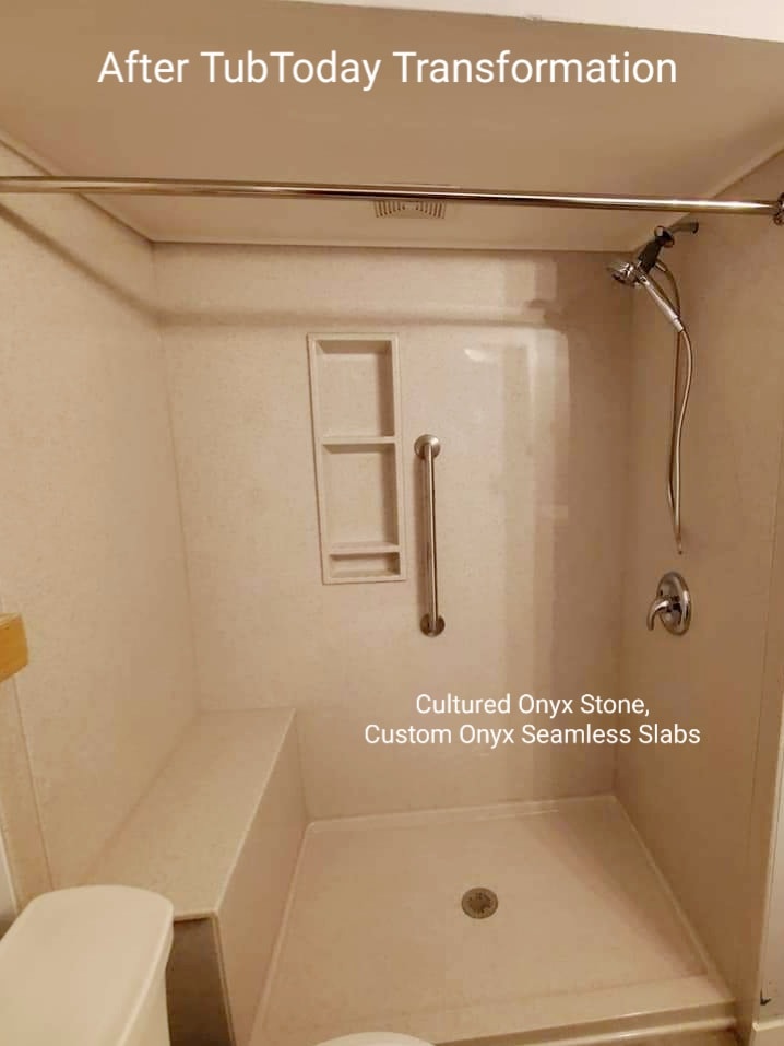 convert tub to walk in shower cost
