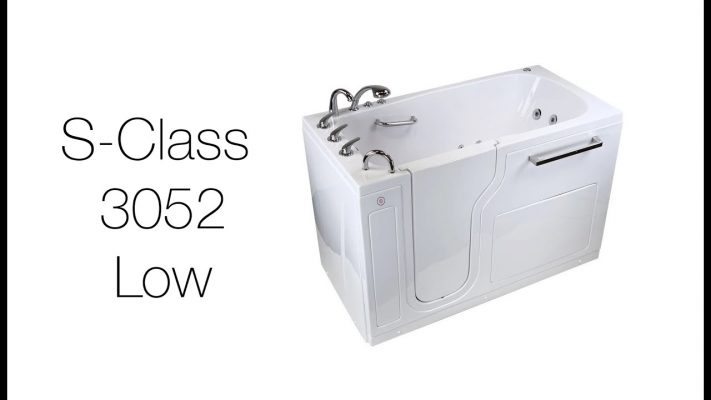 S-Class3052 Low Threshold Walk-In Tub Video